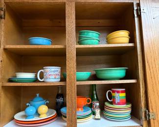 Fiesta ware. Some has blemishes 