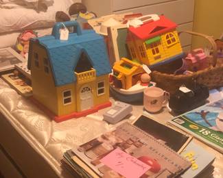 Variety of toys