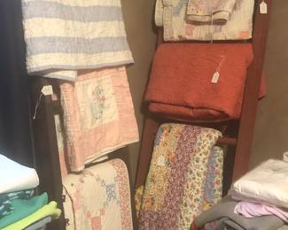 Lots of quilts
