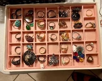 No precious metals only costume jewelry