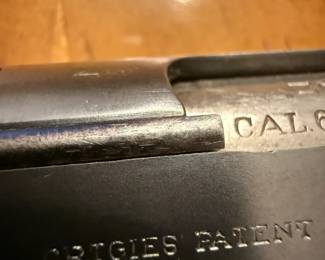 Very Rare Deutsche Werke Ortgies Patent 6.35 cal Pistol in extremely nice condition. Pistol has like new markings all around comes with custom original leather holster and ammunition's clip. A rare pistol that any serious collector would love to add to their collection!