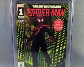 Miles Morales: Spider-Man #1, Marvel Comics Feb 2019, LGY#241, CGC Graded 9.8 