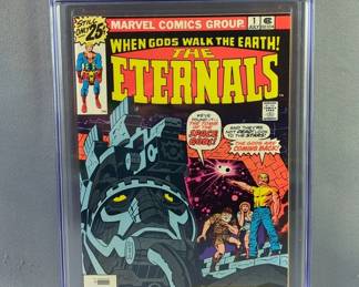 Eternals #1, Origin & 1st Appearance Of The Eternals, Marvel Comics July 1976, CGC Graded 8.5 