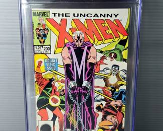 The Uncanny X-Men #200 Signed by Chris Claremont, Marvel Comics 1985, CGC Signature Series Graded 7.0 