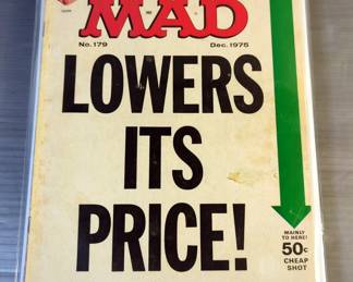 Mad Magazines, Various Issues, 1970s & 1980s, Qty 10