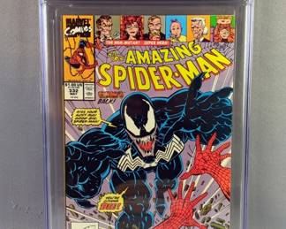 Amazing Spider-Man #332, Venom Appears, Marvel Comics May 1990, CGC Graded 9.6