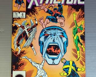 X-Factor #6 Comic Book, Marvel Comics Group 25th Anniversary, July 1986 