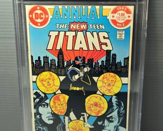 The New Teen Titans Annual #2, DC Comics, 1983, CBCS Graded 9.0