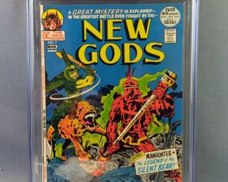 New Gods #7, 1st Appearance Of Steppenwolf, DC Comics March 1972, CGC Graded 8.0 