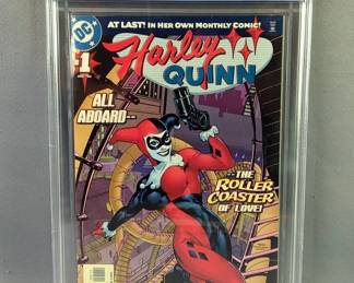 Harley Quinn #1, DC Comics December 2000, CBCS Graded 8.0 