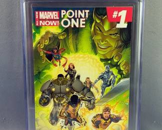 All-New Marvel Point One #1, 1st Appearance Of Ms Marvel Khamala Khan, Marvel Comics, CGC Graded 9.4 