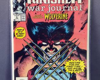 The Punisher War Journal Issues #6 And #7 Featuring Wolverine, Marvel Comics VF/NM 
