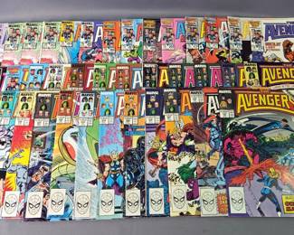 Avengers Comic Books #274-#287 And #296-#299, Marvel Group, Approx Qty 40 
