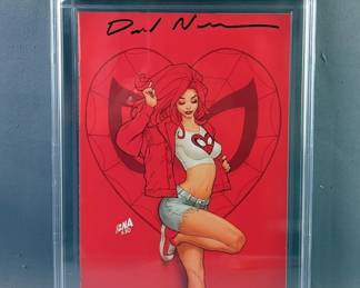 King in Black: Gwenom vs. Carnage #2, David Nakayama Signature, Marvel April 2021, Illuminati Virgin Exclusive, CBCS Graded 9.8,