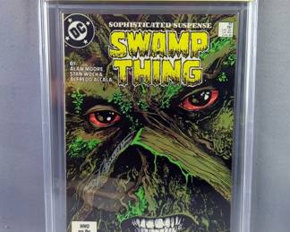 Swamp Thing #49, DC Comics 1986, Alan Moore Classic Comic, CBCS Graded 9.8 