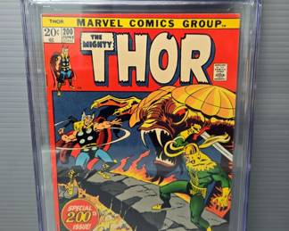 The Mighty Thor #200, Marvel Comics Group, June 1972, CGC Graded 4.5
