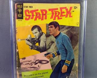 Star Trek #2, Gold Key Comics 1968, CGC Graded .5 