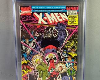 X-Men Annual #14, Marvel Comics 1990, CGC Graded 8.0 