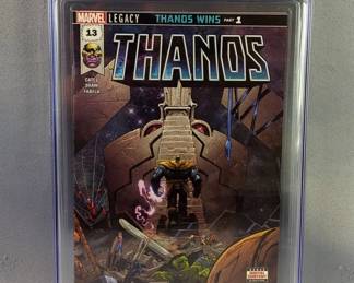 Thanos #13, 1st Appearance Of Cosmic Ghost Rider, Marvel January 2018, CGC Graded 9.4 