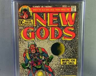 New Gods #1, 1st Appearance Of Orion, D.C. Comics Feb/March 1971, CGC Graded 8.5 