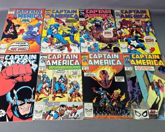 Marvel Comics Captain America Comic Books, Various Issues, Approx Qty 32 