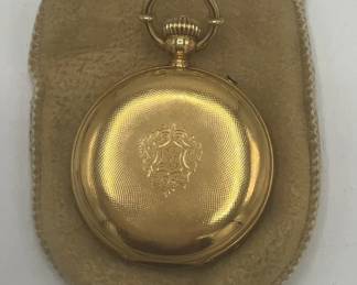 Ulysee Breting Locle K18 Pocket Watch