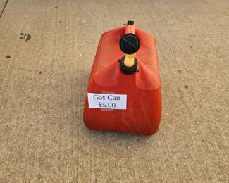Large Gas Can $5.00