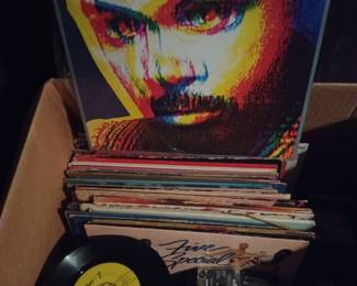 LP's, 45's & Cassettes