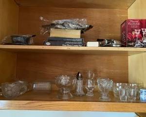 Crystal and Silver Kitchen Items
