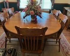 Dining Table and 8 Chairs