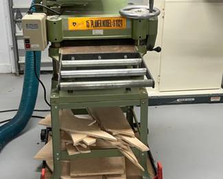 Grizzly 15” Planer Model G1021 with stand and dolly $600