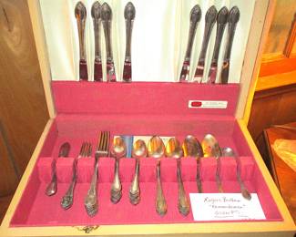 Set of Silver Plate 