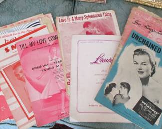 Vintage Sheet Music