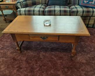#2  Broyhill Coffee Table  48"Wx24"Dx19"H   $115                #7  Mauve Area Rug  8'x10'   $85