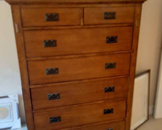#35  Chest of Drawers  39"Wx18"Dx56"H   $325