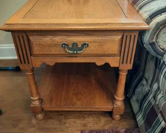 #3+#4  Broyhill Side Tables  21"Wx27"Dx23"H   $75ea