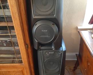 #19  Sony Stereo System w/Speakers XB8AV   $245