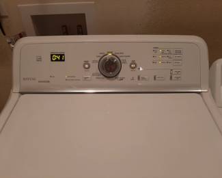 #55  Maytag Bravos Washer   $285                                                        #56  Maytag Bravos Dryer   $285                                                                   #57  Middle Storage Unit   $125