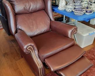 #1  Lane Burgundy Recliner  33"Wx31"Dx40"H   $185