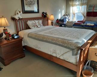 #42  Mission Style Queen Bed   $625