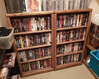 #49+#50  Oak Bookcases  24"Wx7"Dx44"H   $55ea