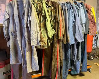 Vintage Auto Body Shop Coveralls, Vintage United Airlines Coveralls, Vintage Coverall Coats