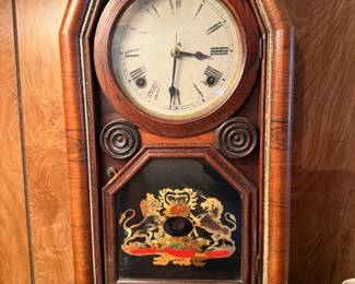Antique Welch 8-day clock