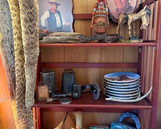 Vintage Western Collectibles, Vintage Western Decor, Vintage John Wayne Collectibles