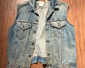 Vintage Type 3 Big E Levi's Jean Jacket/Vest