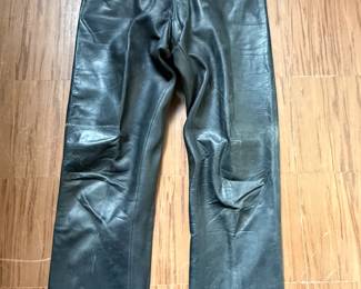 Vintage 1950's Leather Motorcycle pants