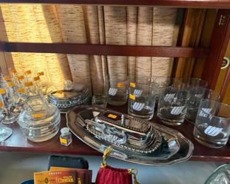 Vintage United Airlines Rocks glasses