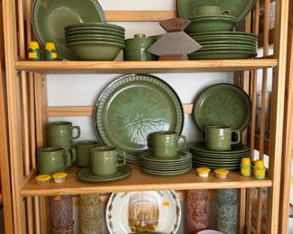 Vintage NOS MCM Ironstone Toltec Dishset