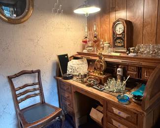 Antique Roll top desk