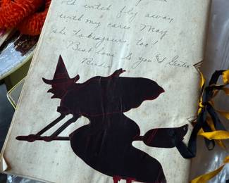 Antique Halloween Decor and Ephemera